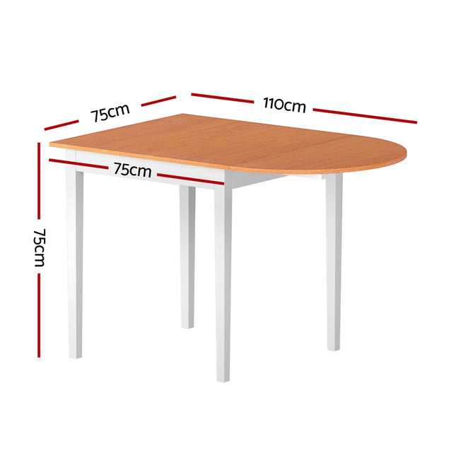 1.1M Artiss Dining Table Extendable 2
