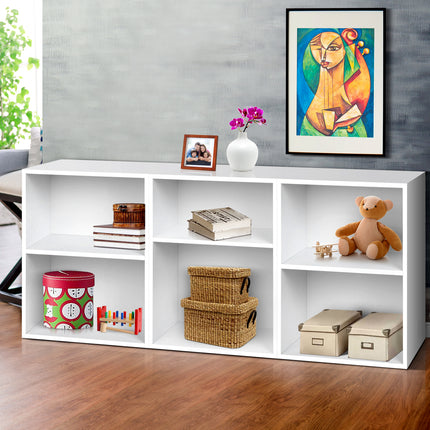 Artiss Bookshelf Set of 3 - VENA White 7