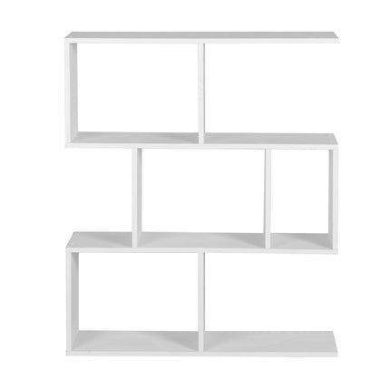 Artiss Floating Wall Shelf Bookshelf 3-Tier Display Storage Organiser White 4