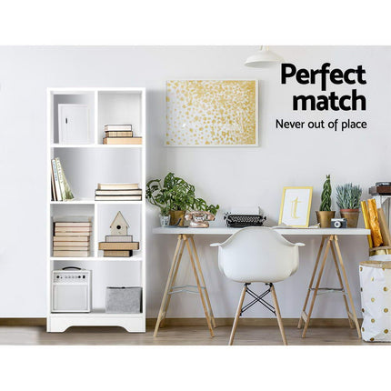 Artiss Bookshelf 6 Tiers - ANA White 3