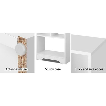 Artiss Bookshelf 6 Tiers - ANA White 4