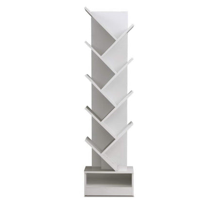 Artiss Tree Bookshelf 9 Tiers - ECHO White 4