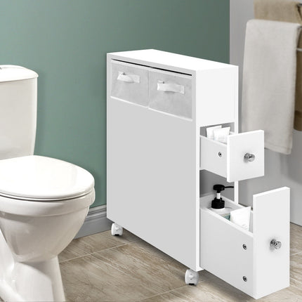 Artiss Bathroom Cabinet Storage Toilet Organiser 7
