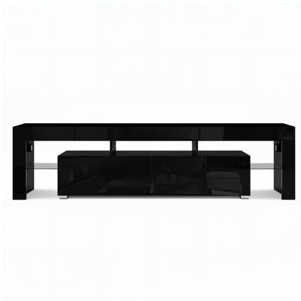 Artiss Entertainment Unit TV Cabinet LED 189cm Black Elo 3