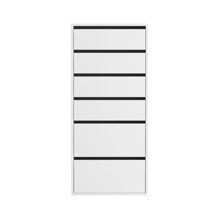 Artiss 6 Chest of Drawers Dresser Tallboy White 4