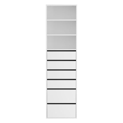 Artiss 6 Chest of Drawers Tallboy Cabinet White 4