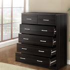Artiss 6 Chest of Drawers - ANDES Walnut