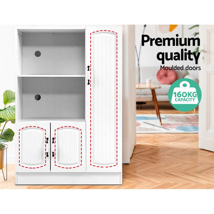 Artiss Buffet Sideboard - ARIA White 5