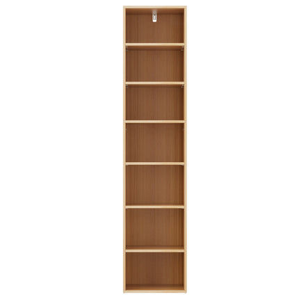 Artiss Bookshelf 7 Tiers MILO Pine 3