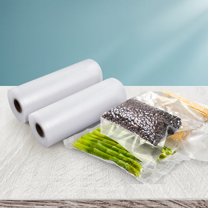 2 Rolls Food Vacuum Sealer Bags Storage Saver Heat Sealing Bag Pack 15CMX6M 4