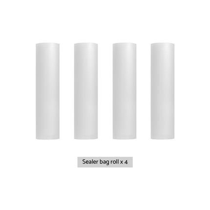 4 Rolls Food Vacuum Sealer Bags Storage Saver Heat Sealing Bag Pack 28CMX6M 3