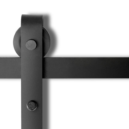 Cefito Sliding Barn Door Hardware Track Set 2.44m 4