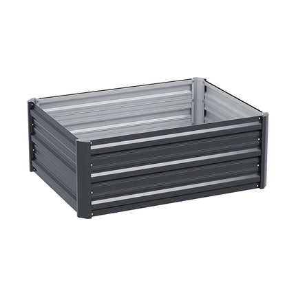 Green Fingers Garden Bed 80X60X30cm Planter Box 7