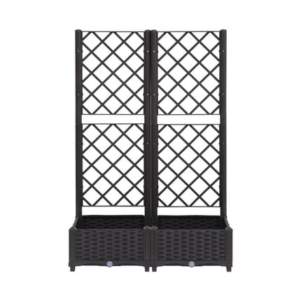Green Fingers Raised Garden Bed Vertical Planter Self Watering Large Elevated Veggie Box 80x40x122cm 3