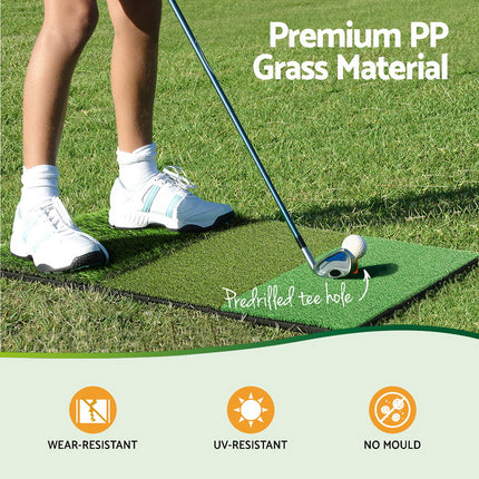 Everfit Golf Hitting Mat Portable Driving Range Practice Training Aid 3 in 1 4