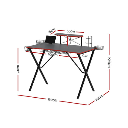 Artiss Gaming Desk Computer Desks 105CM 2