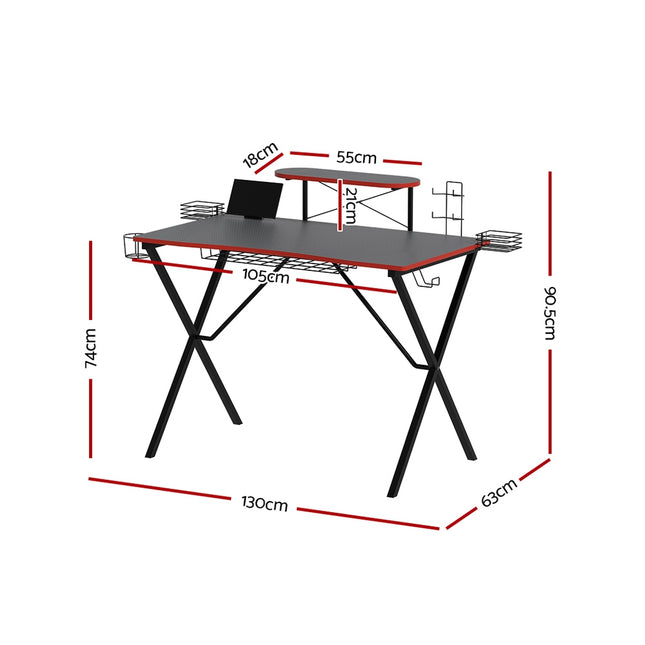 Artiss Gaming Desk Computer Desks 105CM 2