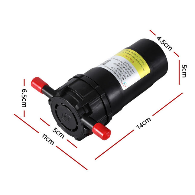Water Pump 12V Pressure Shower 4L/Min 2