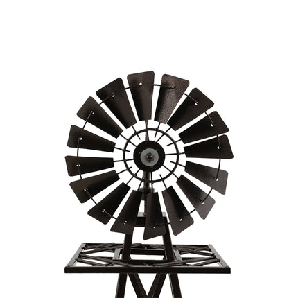 Garden Windmill 160cm Metal Ornaments Outdoor Decor Ornamental Wind Mill 3