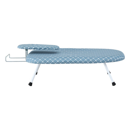 Artiss Tabletop Ironing Board with Small Ironing Boards with Folding Legs Blue 3