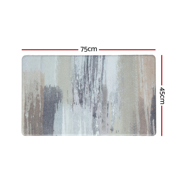 Artiss Kitchen Mat 45x75cm PVC Floor Rug Carpet Non-slip Lydia 2