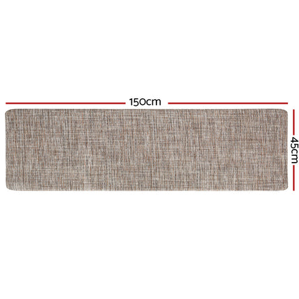 Artiss Kitchen Mat 45x150cm Textilene Floor Rug Carpet Non-slip 2