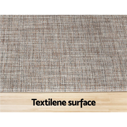 Artiss Kitchen Mat 45x150cm Textilene Floor Rug Carpet Non-slip 4
