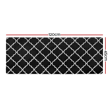 Artiss Kitchen Mat 45x120cm PVC Floor Rug Carpet Non-slip Gina 2