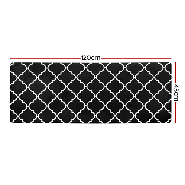 Artiss Kitchen Mat 45x120cm PVC Floor Rug Carpet Non-slip Gina 2