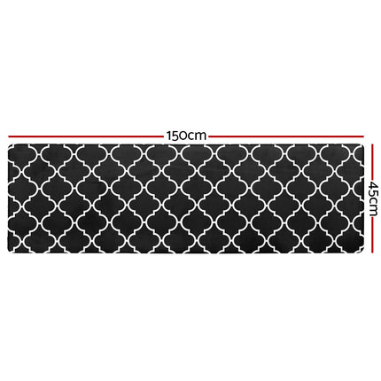 Artiss Kitchen Mat 45x150cm PVC Floor Rug Carpet Non-slip Gina 2