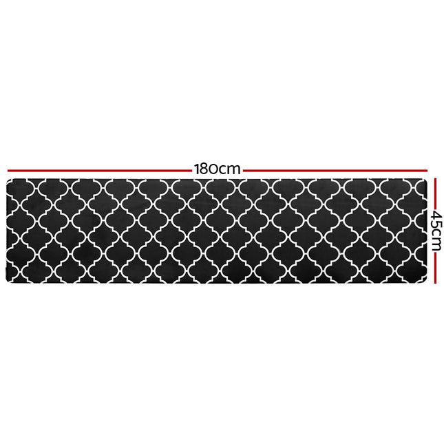 Artiss Kitchen Mat 45x180cm PVC Floor Rug Carpet Non-slip Gina 2