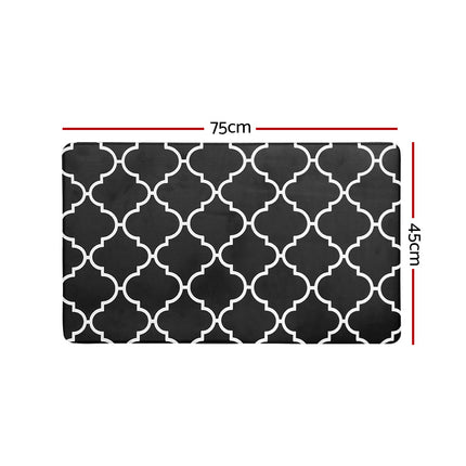 Artiss Kitchen Mat 45x75cm PVC Floor Rug Carpet Non-slip Gina 2
