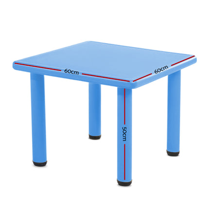 Keezi Kids Table Plastic Square Activity Study Desk 60X60CM 2