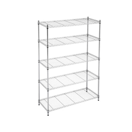Artiss 5-Tier Kitchen Rack Shelf Shelving 120x45x179CM Adjustable Metal Storage Shelves 4