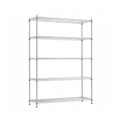 Artiss 5-Tier Kitchen Rack Shelf Shelving 120x45x179CM Adjustable Metal Storage Shelves 10
