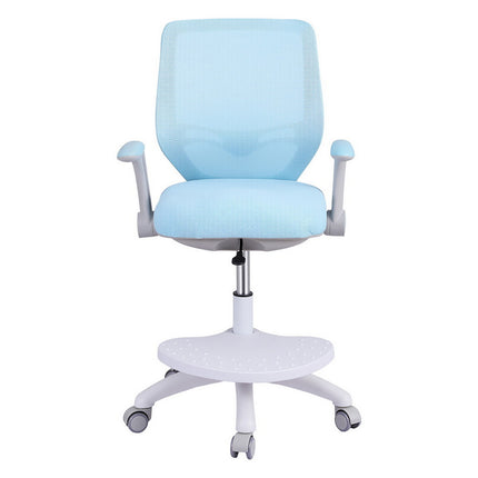 Keezi Kids Ergonomic Study Chair Adjustable w/ Wheels Footrest Blue 3
