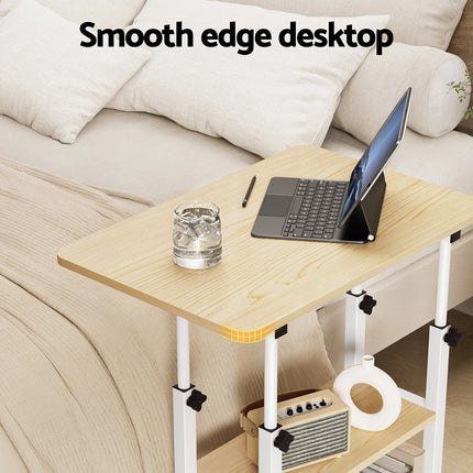 Artiss Laptop Desk Height Adjustable Mobile Workstation Computer Desks 60CM 4