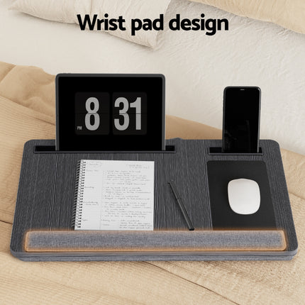 Artiss Lap Desk Laptop DeskS Portable w/ Wrist-rest Phone Slot Mouse Pad 55CM 5