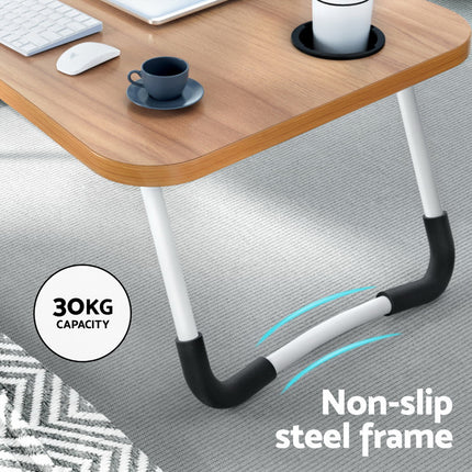 Laptop Desk Table Foldable Stand Lap Tray Sofa Bed Portable Adjustable Desks 5