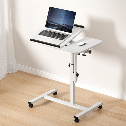Artiss Laptop Desk Table Fan Cooling White 60CM 9
