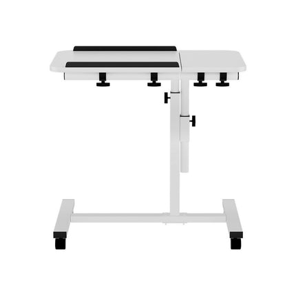Artiss Laptop Desk Table Fan Cooling White 60CM 4