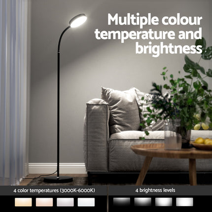 Artiss LED Floor Lamp Remote Adjustable Light Stand Home Living Room Reading 4