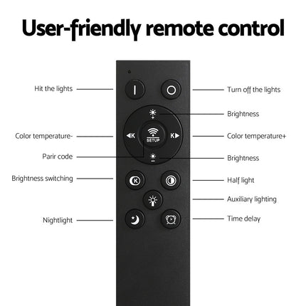Artiss LED Floor Lamp Remote Adjustable Light Stand Home Living Room Reading 6