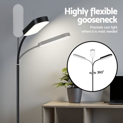 Artiss LED Floor Lamp with Remote Control & 4 Color Temperature Reading Living Room Bedroom Office 5