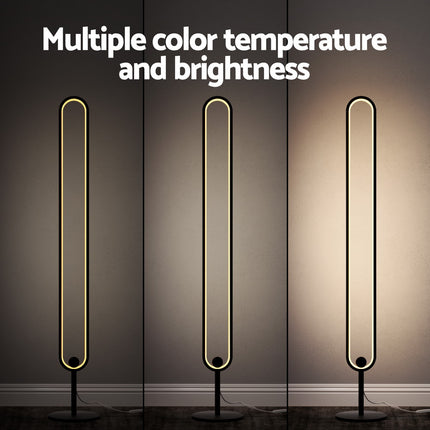 Artiss RGB LED Floor Lamp Remote Control Corner Light Stand Gaming Room 118CM 4