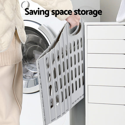Artiss Laundry Basket Hamper Large Foldable Washing Clothes Storage Organiser 6
