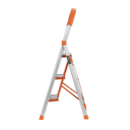 Giantz 3 Step Ladder Multi-Purpose Folding Aluminium Light Weight Non Slip Platform 4
