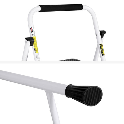 Giantz 4 Step Ladder Multi-Purpose Folding Steel Light Weight Platform 3