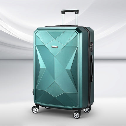 Wanderlite 28-inch Luggage Set with TSA Lock�ABS Hard Shell Travel Suitcase Organiser Luggage Case Atrovirens 4