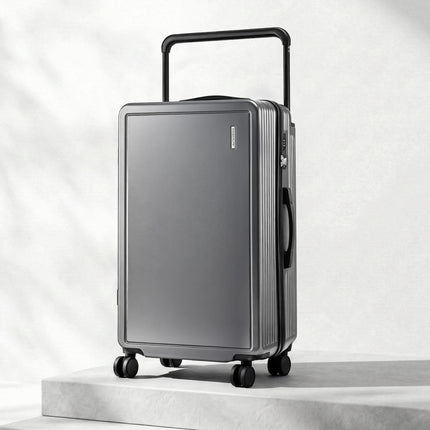Wanderlite 28" Wide Handle Luggage Suitcase Travel TSA Lock Anthracite Grey 10